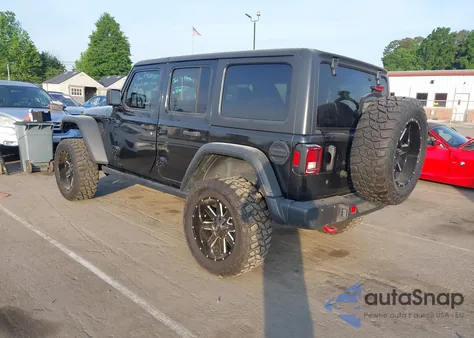 2020 Jeep Wrangler Unlimited Rubicon 4X4 из США, поврежденный, VIN 1C4HJXFN1LW115137